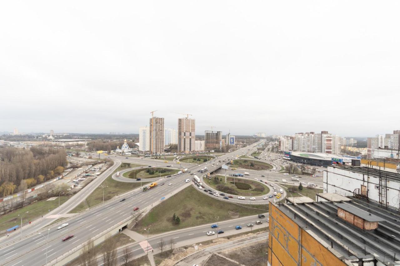 Красивая 1 Комнатная Квартира С Балконом На Теремках 252 Kiev Bagian luar foto